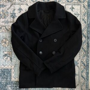 Old Navy Classic Black Peacoat